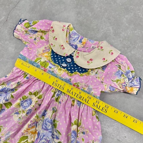 Vintage 90s y2k girls blue dress cottage core - Picture 6 of 6